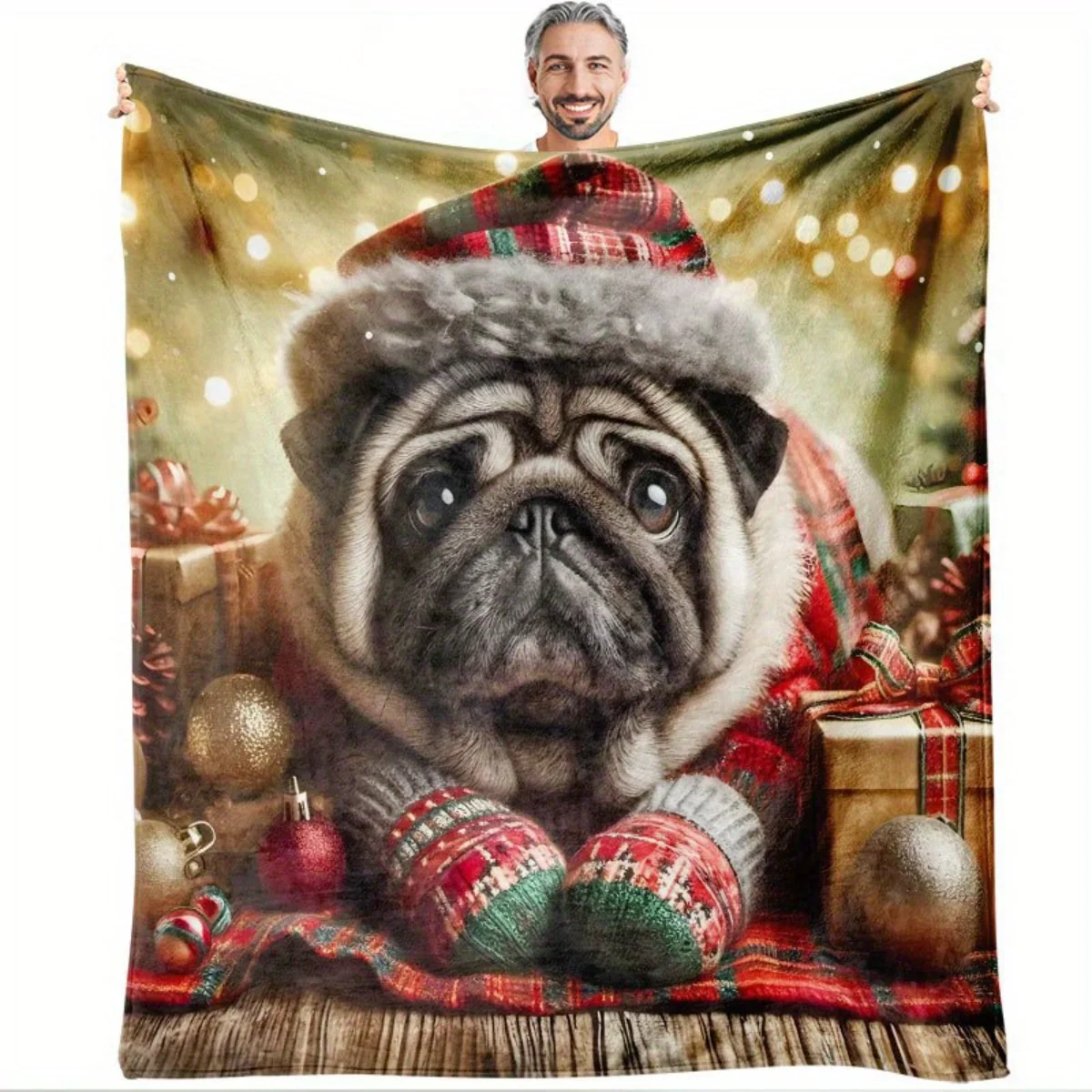 Christmas Pug Patte… - image
