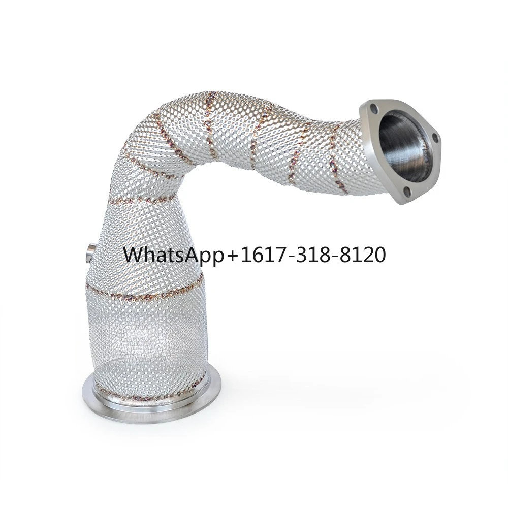 

Для Por sc he Ca yen ne E3 3.0T 2017-2024 водосточная труба из нержавеющей стали автомобильная производительность выхлопная труба