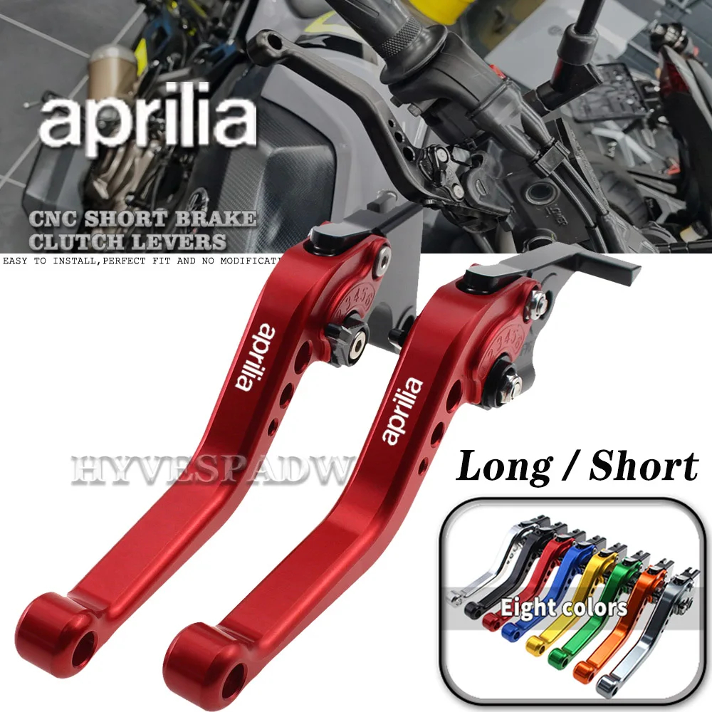 For Aprilia TUONO/R RSV 1000 TUONO 02-09 RSV 1000 MILLE/R 99-03 Motorcycle Adjustable Handles Lever Short Brake Clutch Levers