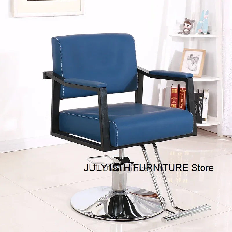 

Стул для салона красоты MQ50BC, винтажные лаунжи, подставка для ног, кожаные парикмахерские кресла, Парикмахерская стулья, салонная мебель