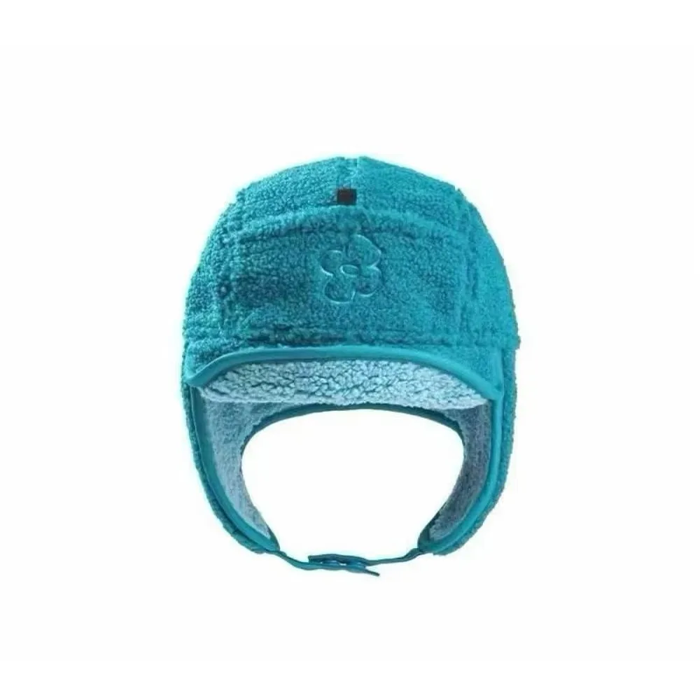 Autumn Winter Lamb Velvet Thunder Hat Windproof Flower Embroidered Lei Feng Hat Keep Warm Cold-proof Flying Hats Women Men