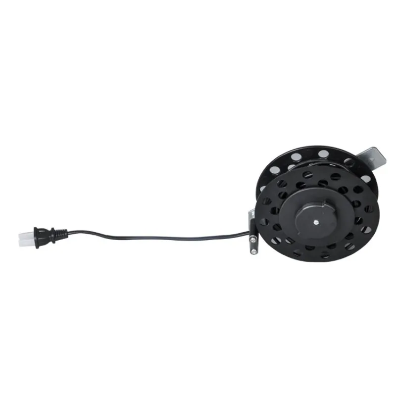 8M Automatic Retractable Cable Reel, Power Cord Storage Winder YSH-1409-2C Flat Cable