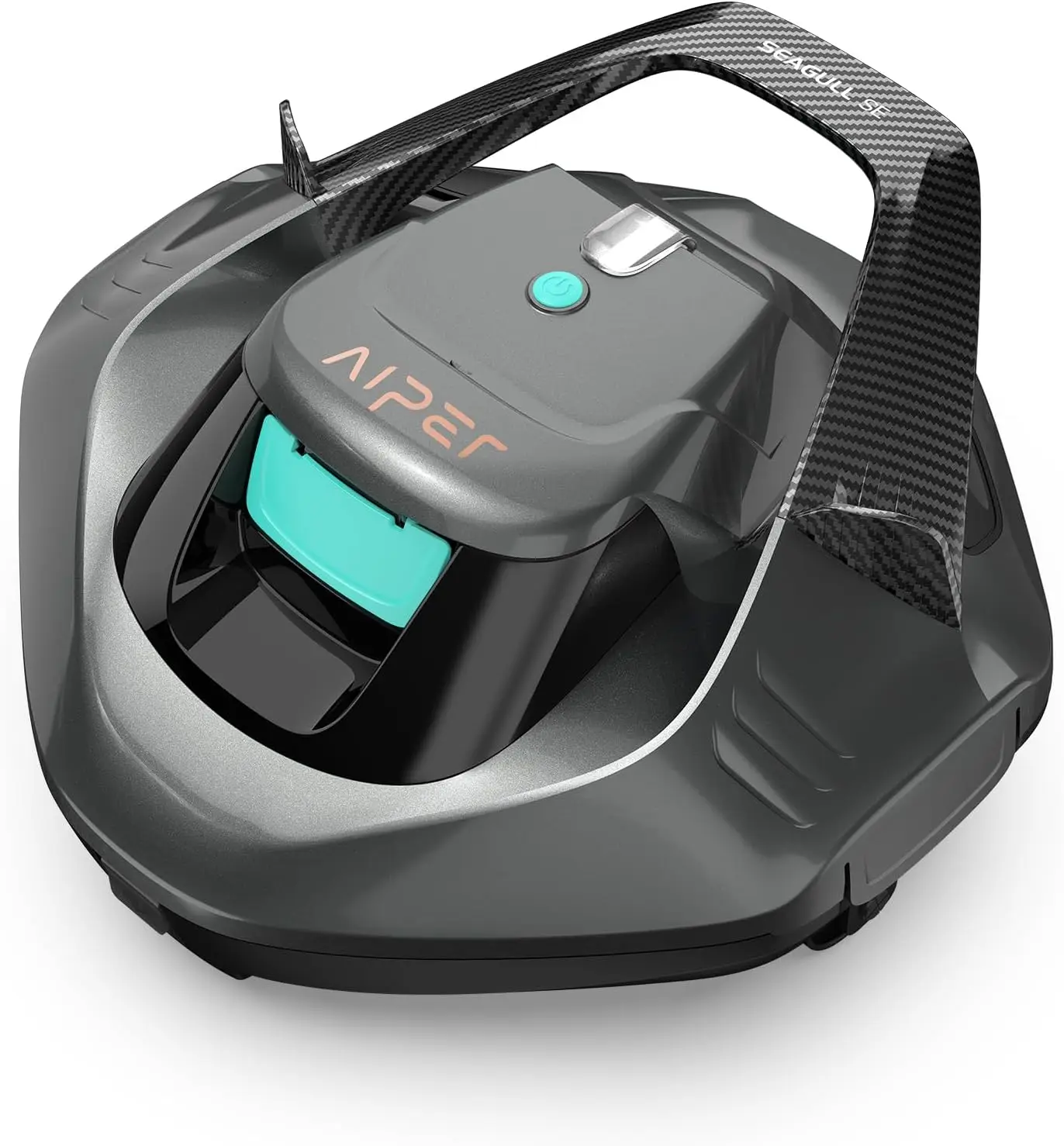 Cordless Robotic Pool Cleaner, Pool Vacuum with Dual-Drive Motors, Self-Parking, Perfect for Above-Ground Flat Pool up