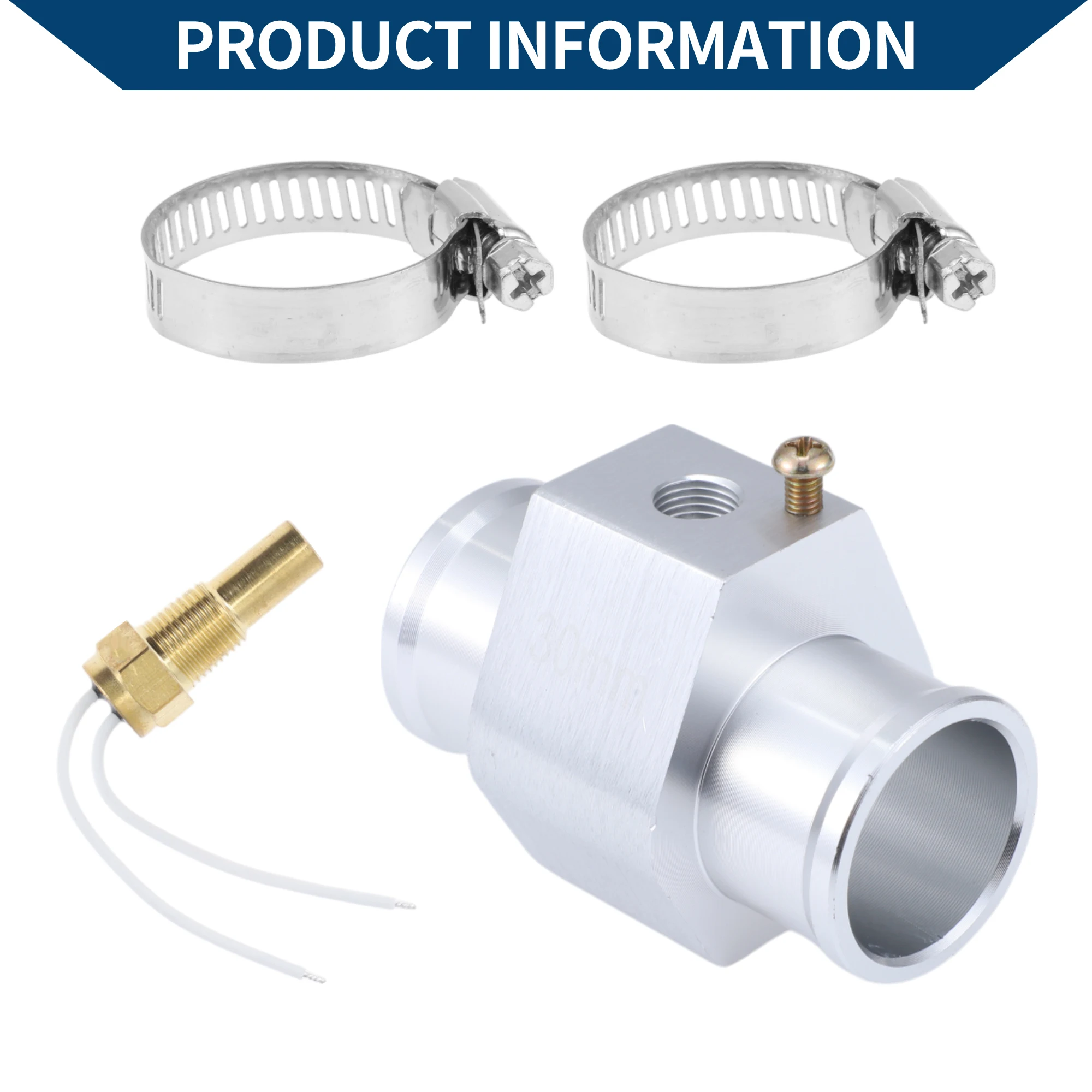 

UXCELL Water Temp Sensor Kit 1/8"NPT 1.18" 160'F On - 145'F Off Auto Radiator Cooling