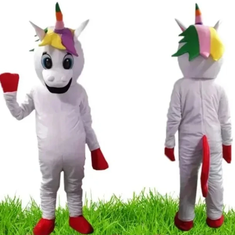 

Cosplay Costume Gold Horn Unicorn Cartoon Character Mascot Advertising Ceremony Fancy Dress Party Animal Carnival Party Props