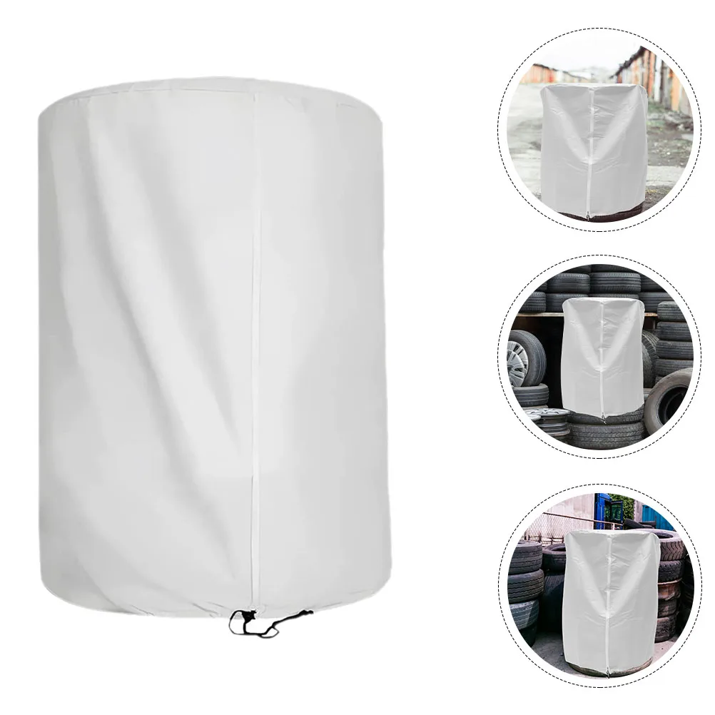 

4pcs Tire Cover For Car Rv Truck Oxford Cloth Zipper Closure Dust Proof Tire Storage Cover Heavy Duty Wheel Protector Garage