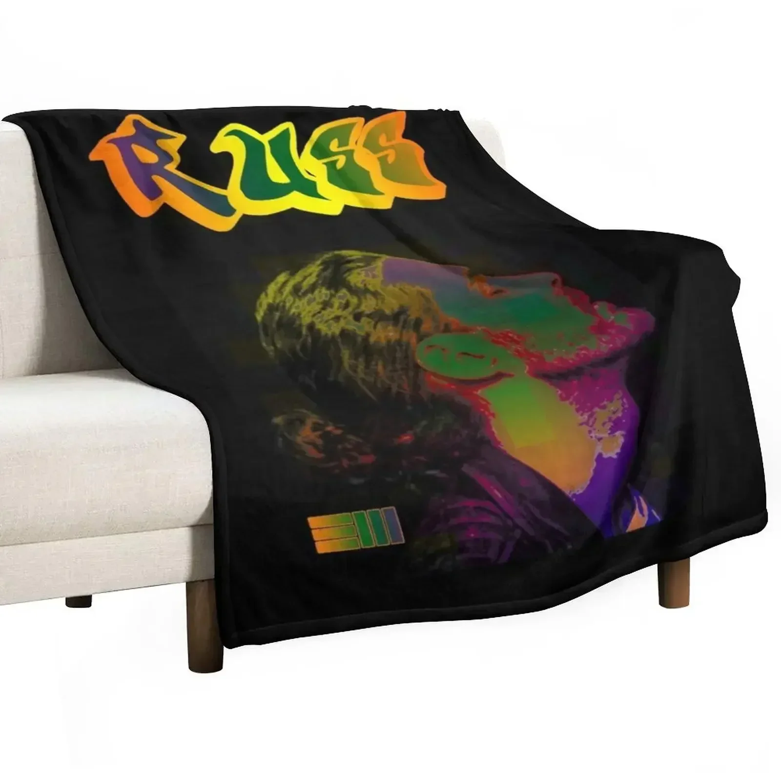 

Rus Throw Blanket Durable Warm Blanket for Daily Home Use