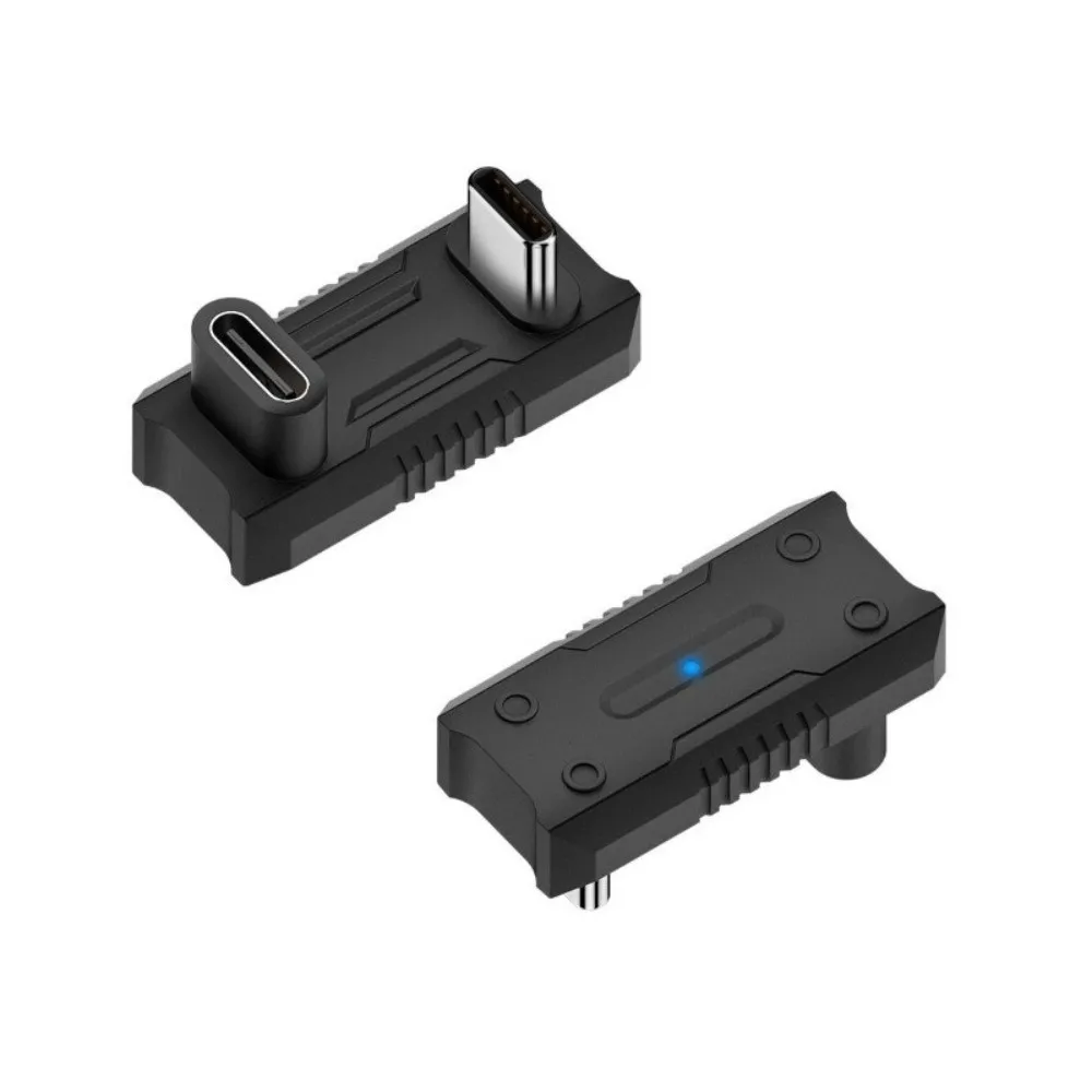 USB-C 180 Degree Angle USB C Adapter U Shaped Male to Female Type C Adapter PD 65W 100W OTG Adapter Steam Deck Accessories