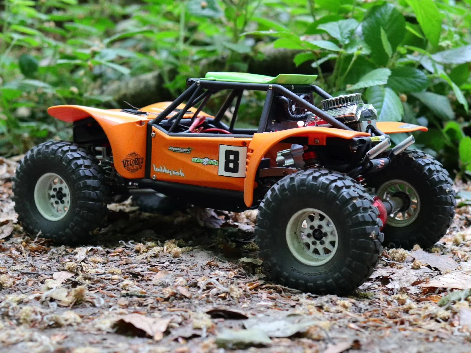 Baja Style Body Kit for Axial Capra1/10AXI-1543 RC Crawler Custom Body Shell Modification Parts 3D Printed No-Drill Installation