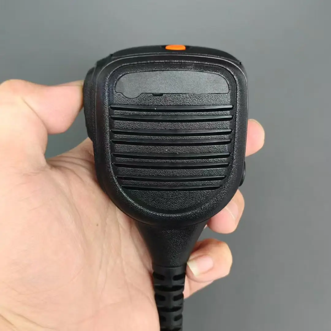 PMMN4072A Microphone Speaker Top Orange Button for Motororla XIR P6600 P6620 DEP570 MTP3150 MTP3250 MTP3100 etc Walkie Talkie