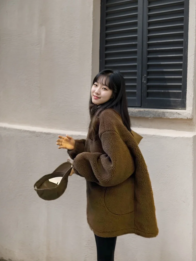 2025 Winter Thiened Baumwolle Jaet Koreanische Retro Lose frauen Kleine Größe Lamm Pelzmantel Warme Bequeme Casual Oberbekleidung