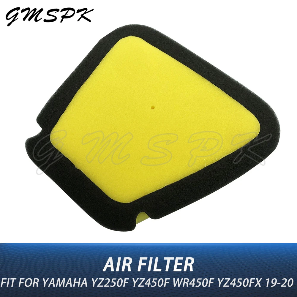 Motorcycle Foam Air Filter Element Fit For YAMAHA YZ450F 2018-2020 YZ250F WR450F YZ450FX 2019-2020 YZ250FX WR250F 2020
