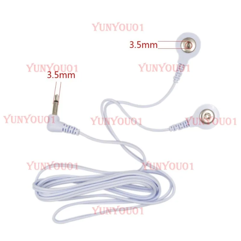 1.2 Meters Long DC3.5MM Head, One Out Two/one Out Four, Button Electrode Cable, Massager Accessories