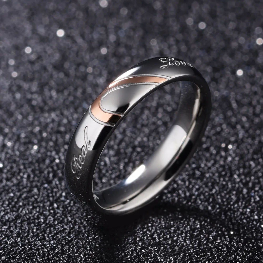 Fashion Jewelry Unisex Solid Polished Stainless Steel Girl Women men Lover Couples Rings US size 5 6 7 8 9 10 11 12 13 14 15