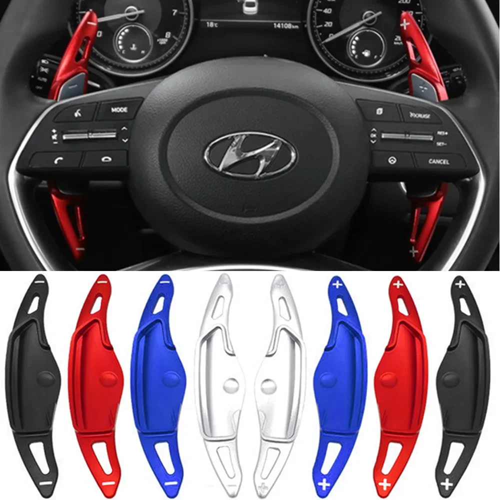 

Steering Wheel Shifter Paddle Extension For Hyundai 2022 Sonata N Line Tucson Elite NX4 Creta Santa Cruz Staria Car Accessories