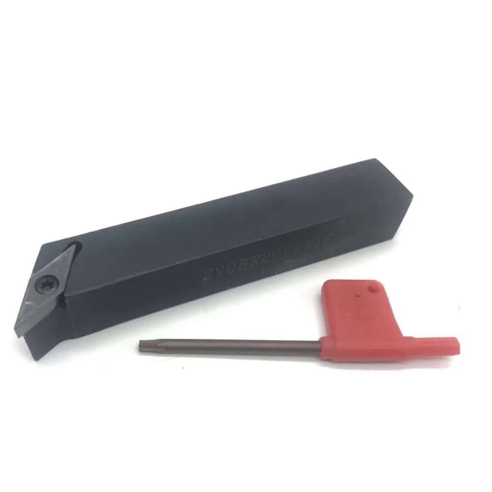 تحول لوحة مخرطة الملحقات SVQBL1212H11 SVQBR1616H11 SVQBR2525M16 SVQBR3232P16 SVQBR2020K11 آلة التحكم CNC أداة حامل