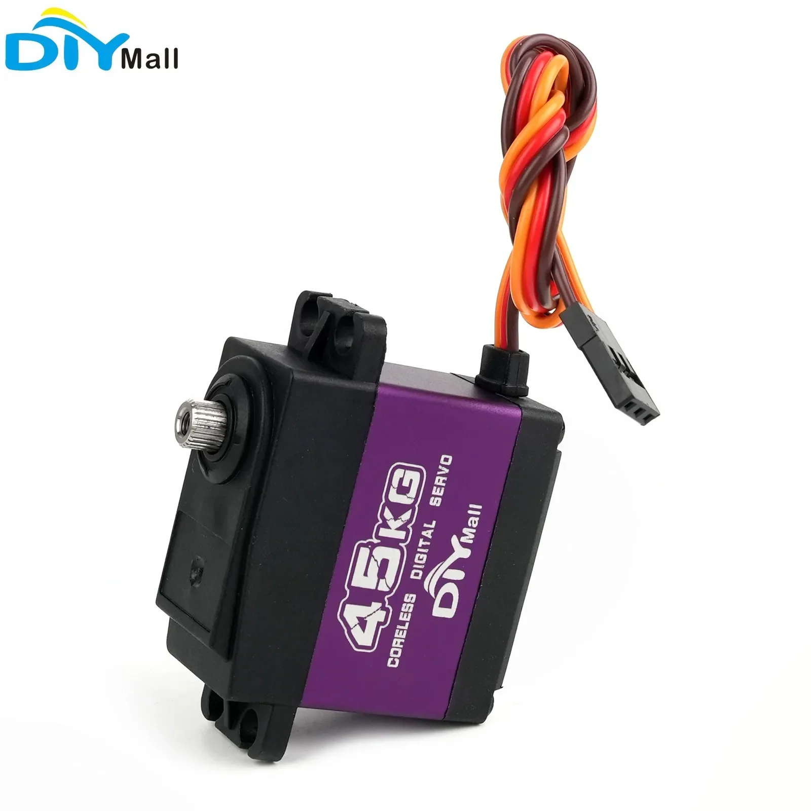

45KG servomotor digital servo 4.8-8.4V coreless motor steel gear