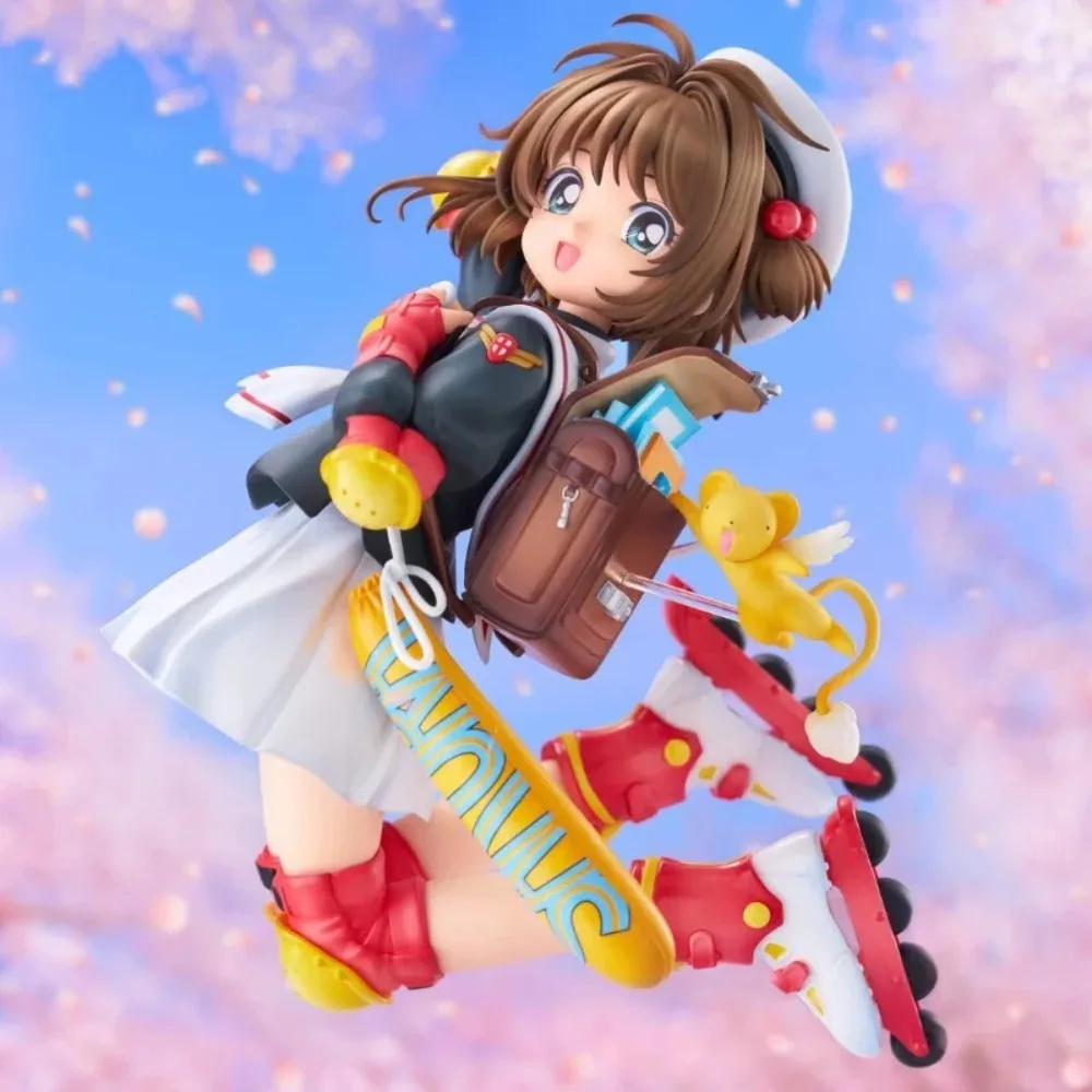 

В наличии Cardcaptor Сакура Фигурка Киномото Сакура Статуя Аниме Фигурка ПВХ Модель Коллекционные Игрушки Украшение Рабочего Стола Подарок