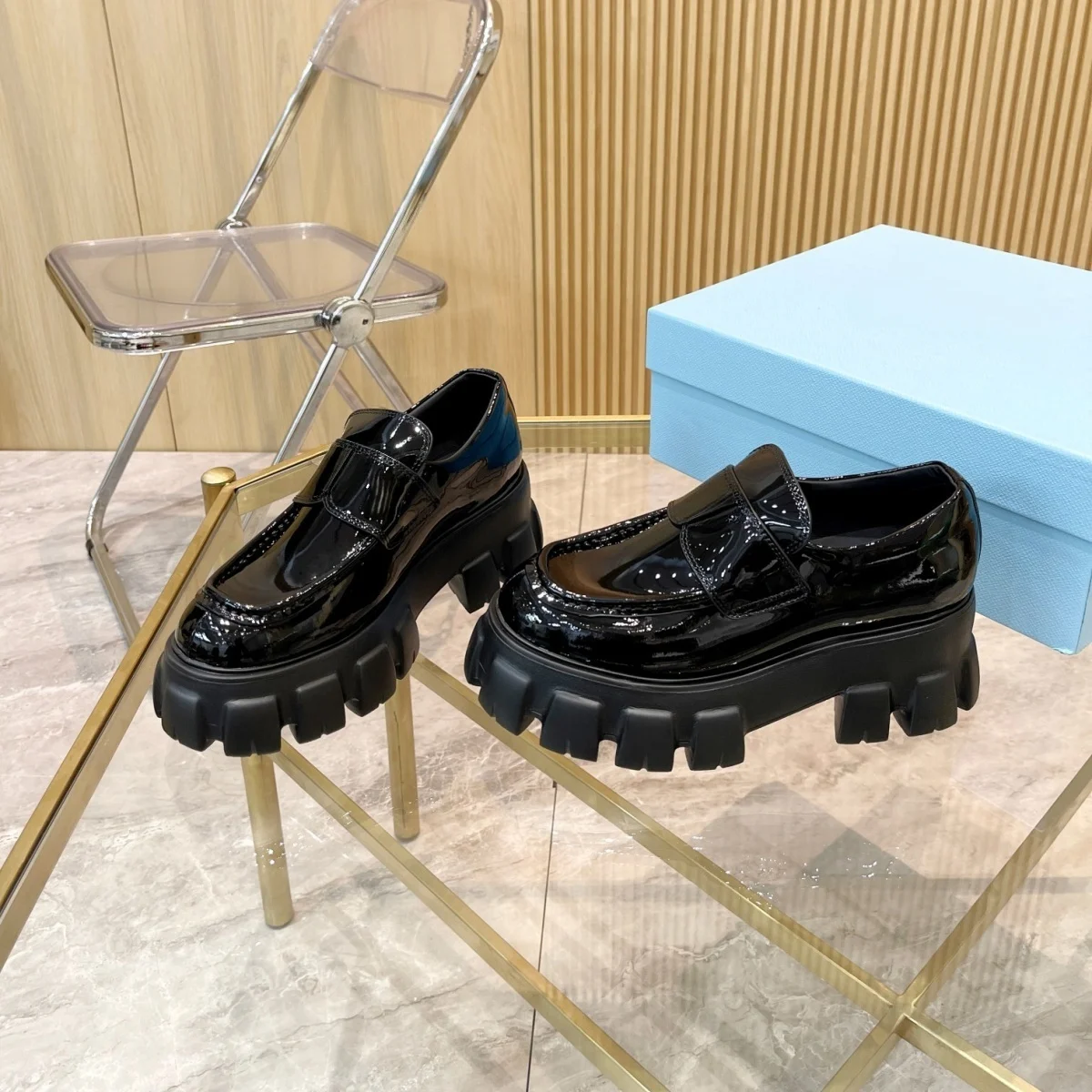 2026 High Quality Square Head Sawtooth Sponge Cake Bottom Set with Height Increasing Small Leather Shoes--hb822