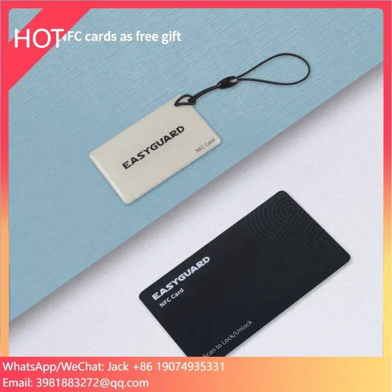 

EASYGUARD Universal EC002-NFC PKE Car Alarm System Passive Keyless Entry & Remote Engine Start Push Start Button