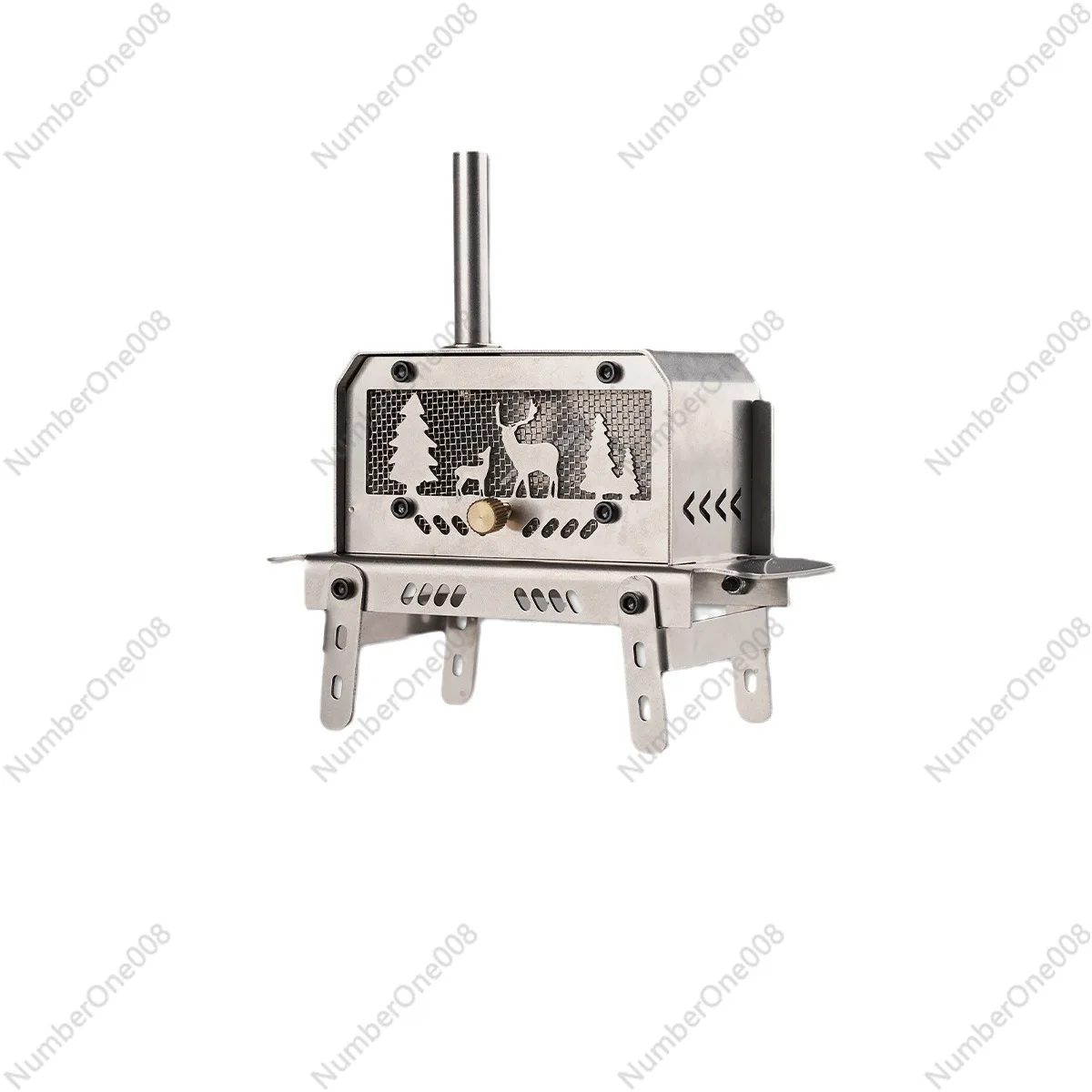 

Ультралегкая портативная складная подставка для свечей, держатель для благовоний из нержавеющей стали для кемпинга и домашнего декора