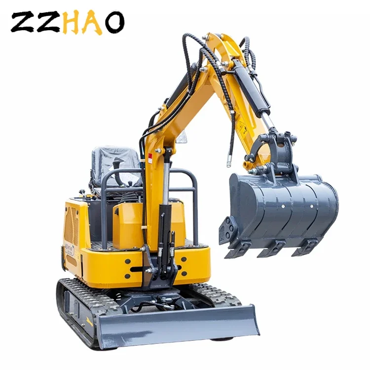 Mini Micro Digger 1 Ton 2 Ton Mini Excavator Products Are Widely Used In Construction Small Digger