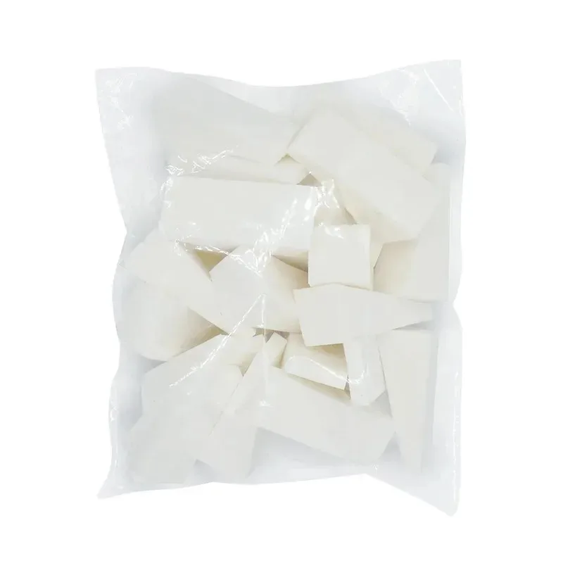 1/12/24/48 pçs triângulo macio maquiagem esponja rosto fundação corretivo creme em pó mistura manchas puff ferramenta cosmética