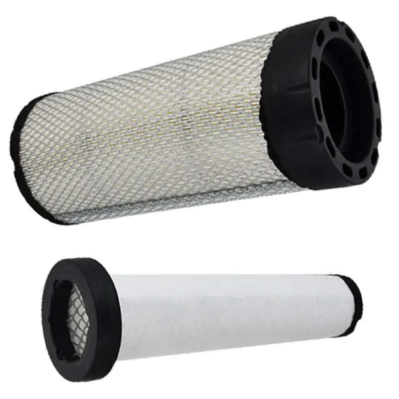 Kit de Filtro de Aire AT338105 AT336803 Compatible con Minicargadora 312GR 314G 315 316GR 317G 318E 318G 319E 320E