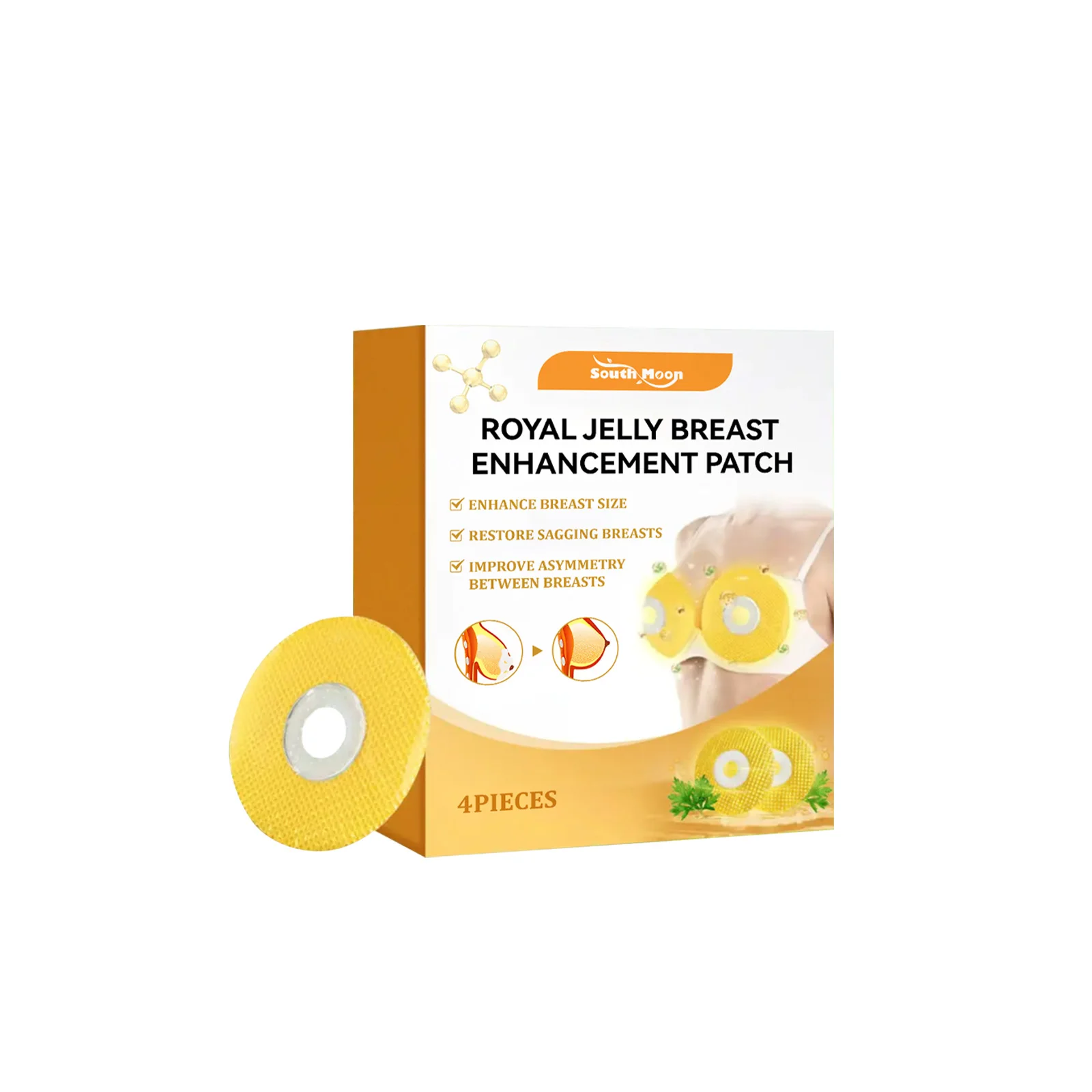 Breast Enhancement Patch Improve Sagging Lifting Tightening Breast Plump Up Promote Bigger Boobs Firming Chest Shaping Stickers