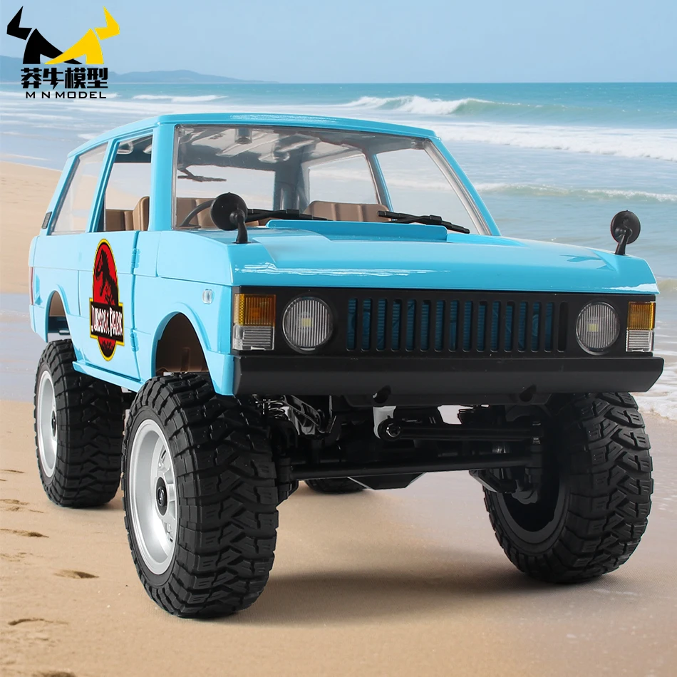 MN MODEL 1/12 4x4 RC Duiken Off-road Auto Waden Klimmen Truck Rock Crawler Dinosaurus Tour Voertuig Collectie Model Speelgoed voor Volwassen