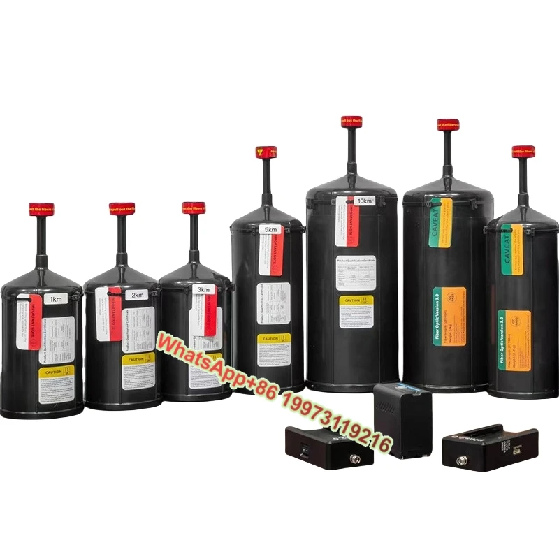 

FPV Optic Fiber Coils Tube Set for 1/2/3/5/10/15/20/25/30km FPV Drones Optic Fiber for Electronic Products & Machinery