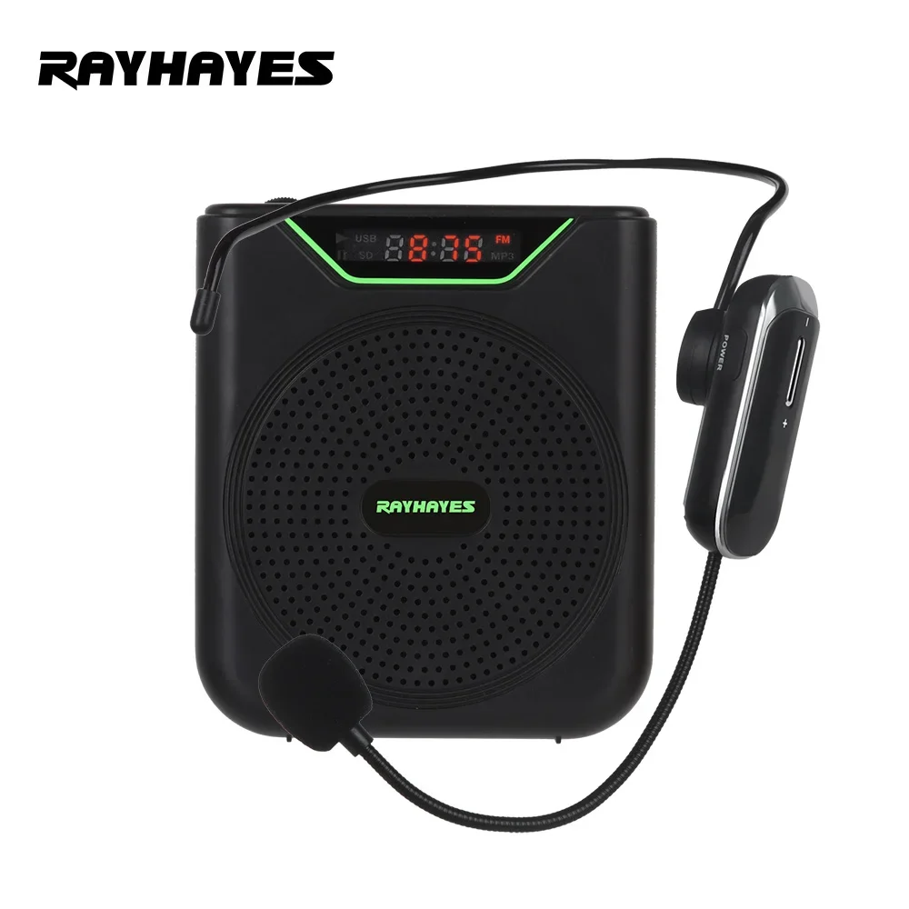 RAYHAYES RN-HM7 High-Power Portable Speaker Includes a wireless headset microphone Suitable for teaching and tour guiding