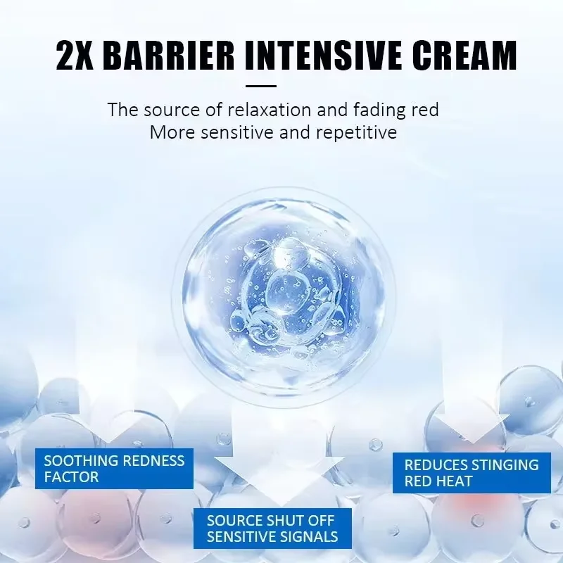 Repair Facial Redness Cream Instant Spider Vein Remove Sensitive Skin Sooth Anti Redness Rosacea Treat Lotion Korean Cosmetics