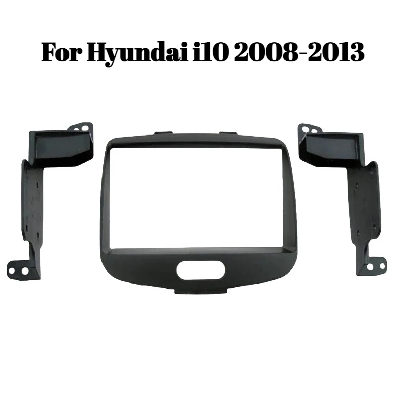 7 بوصة 2DIN راديو السيارة اللفافة لشركة هيونداي i10 2008-2013 |   طقم أدوات تركيب لوحة إطار ستيريو 173 × 98 مم