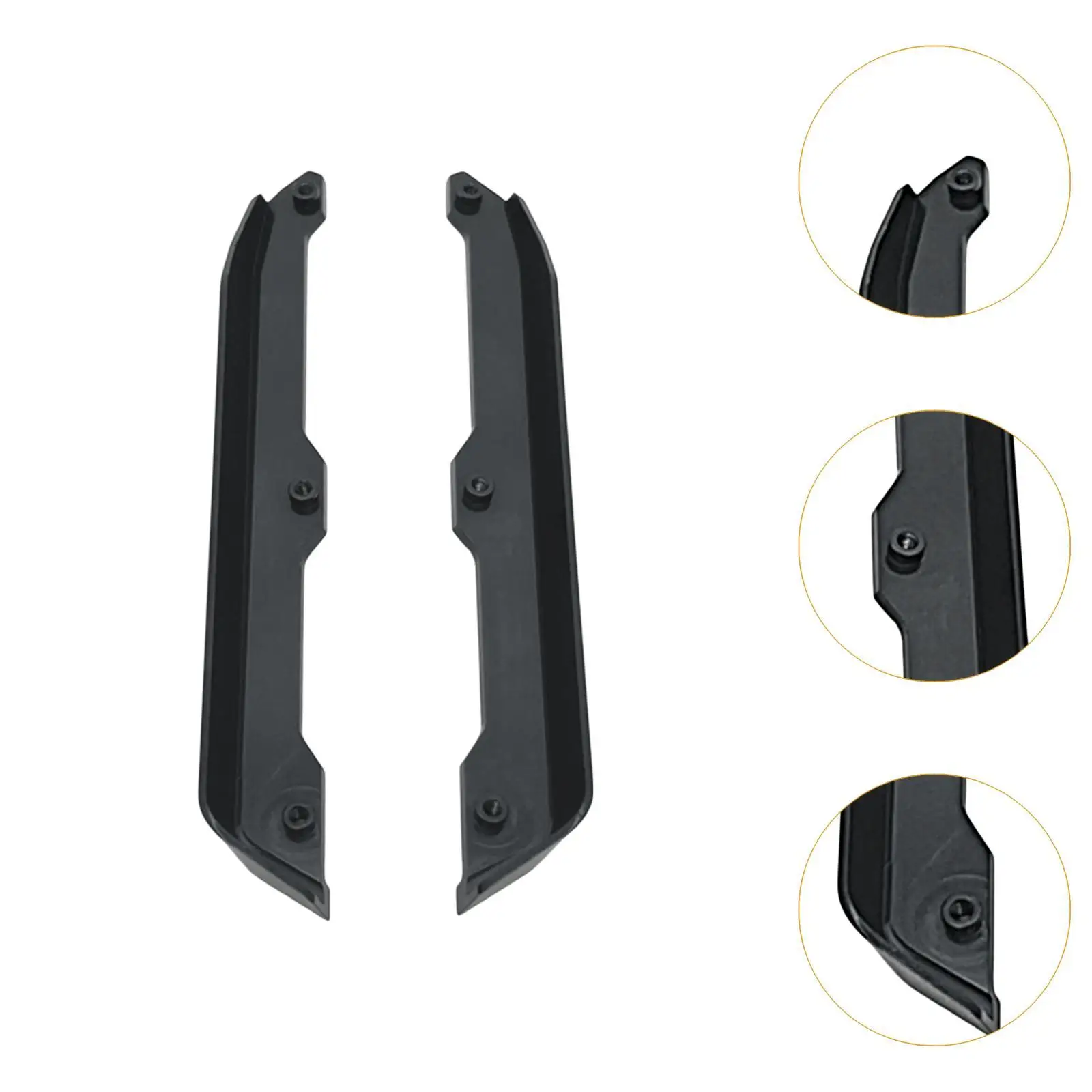 2Pcs RC Car Chassis Mud Guards Modification Sturdy Easy to Install Replace Parts for Wltoys 144002 144016 144001 RC Hobby Car