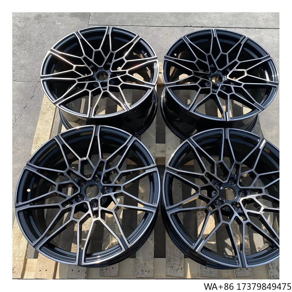 

One-piece Matte Black Forged Wheel Custom Wheel Rim 16-30 Inches Aluminum Alloy Muti-spoke for Modification Car Custom