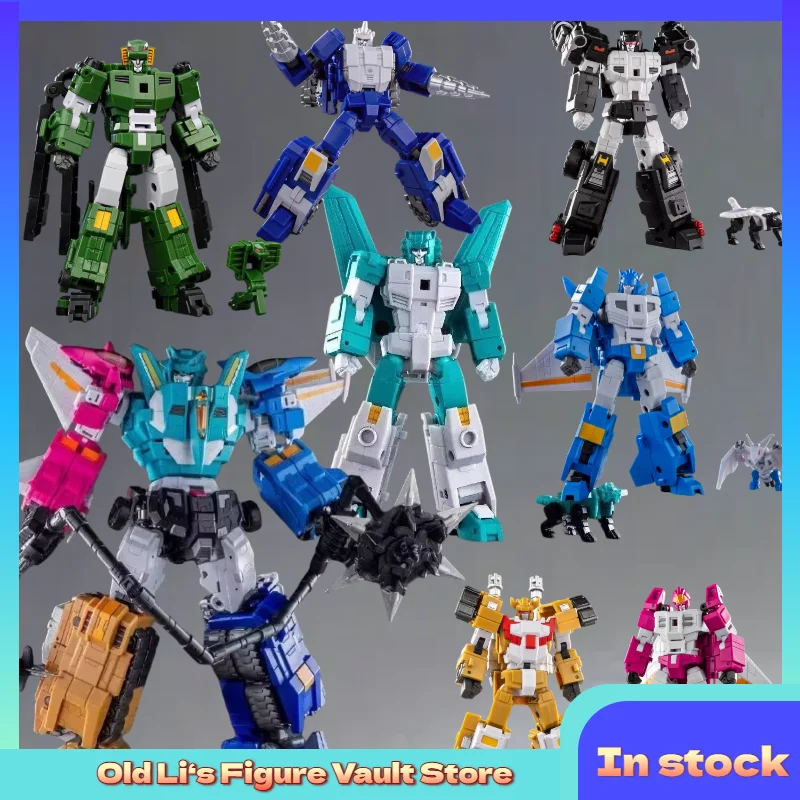 

In Stock Iron Factory IF EX65-71 Evil Star Mourning Lion Vulture Blue Bat Black Panther Bison Unicorn Viper Transformation Toy