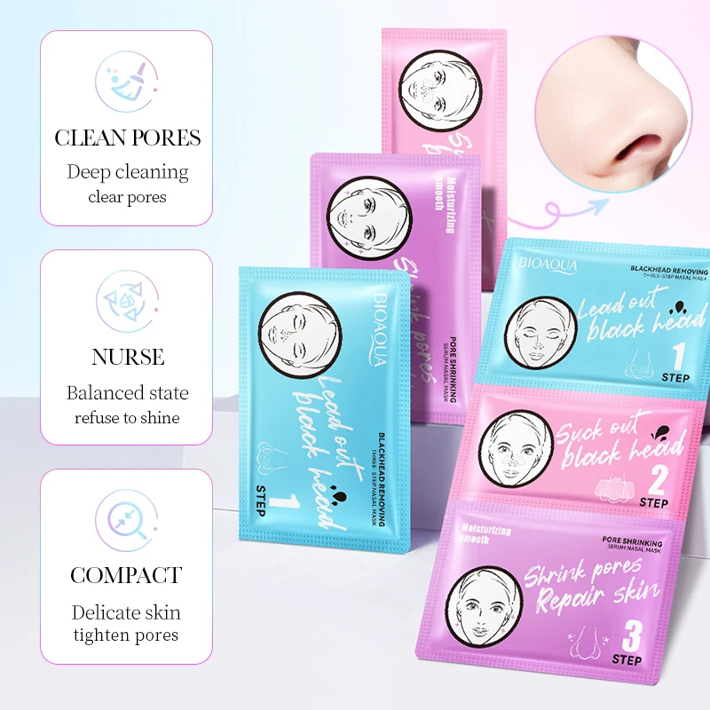 Remove blackheads Nose patch Deep cleaning remove strawberry nose soft caring skin cleaning skincare product