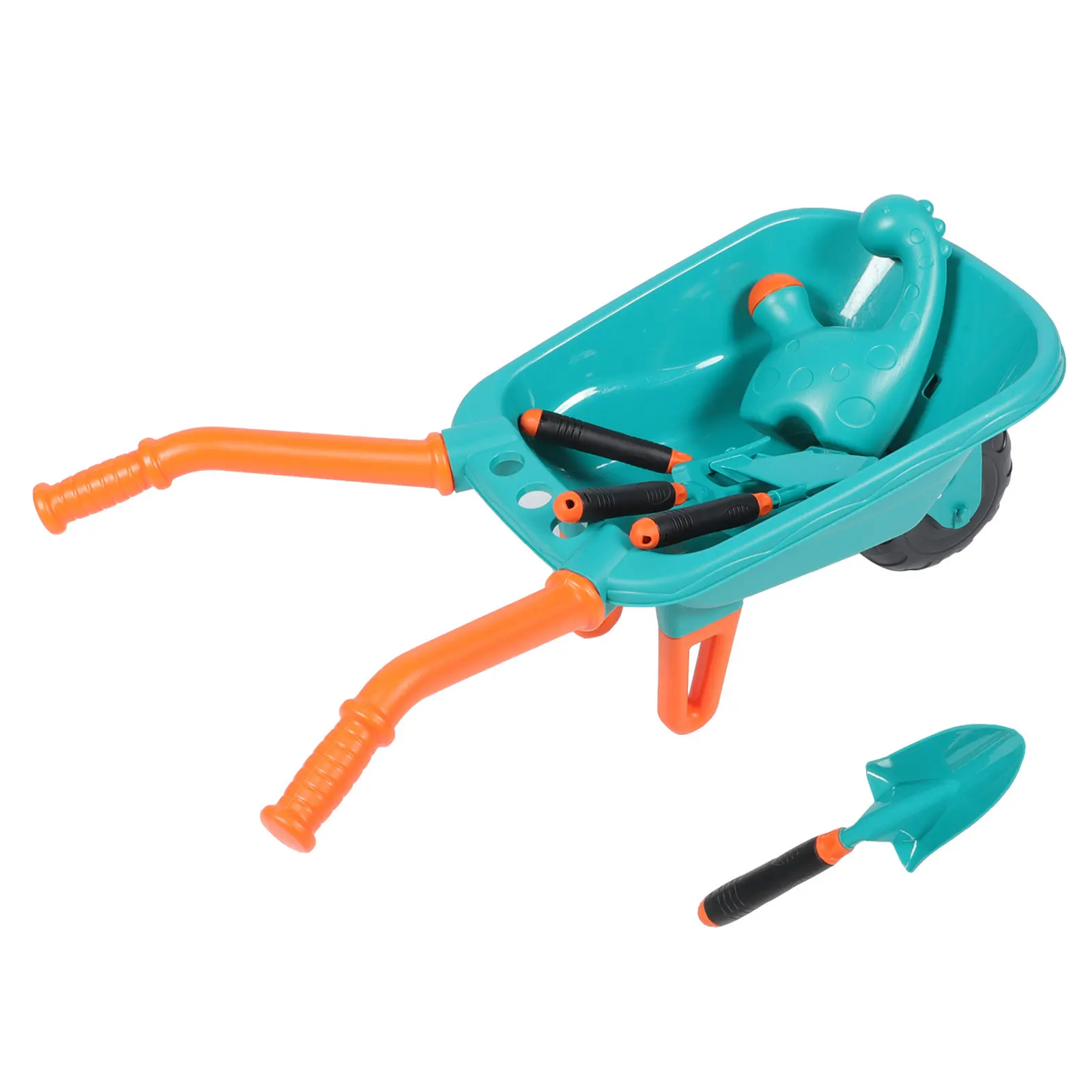 1Set Children Gardening Tool Set Smooth Comfortable Handles Designed for Small Hands Portable Mini Shovels Rake Can for Outdoor