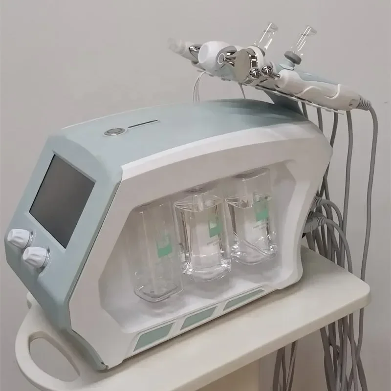 Hydra Microdermabrasion Facial Máquina, ultra-som Mesoterapia, RF Remoção De Rugas, Levantamento De Rosto, Refirmando Cuidados Com A Pele, Dispositivo De Beleza