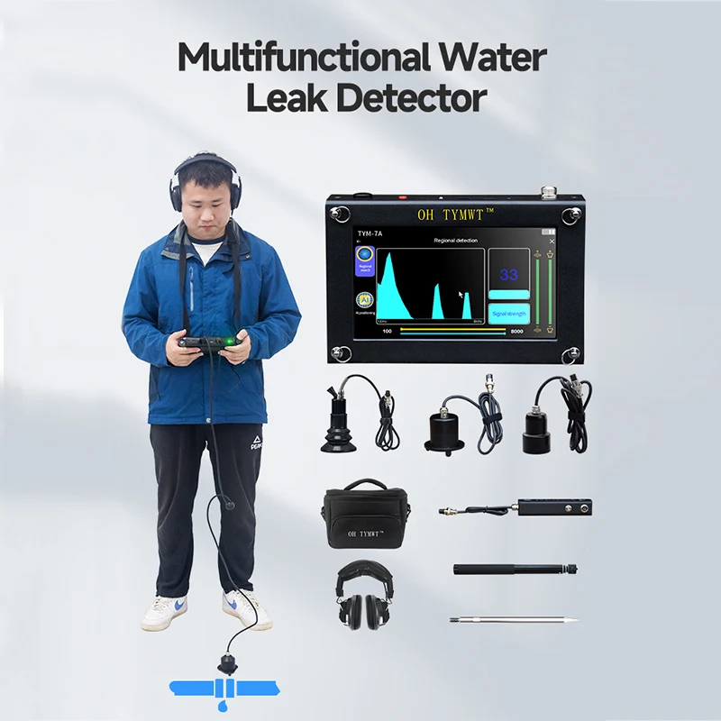 TYM-A Series New Water Leak Detection System Lithium Battery Powered 220v Sensor For Hotel Room Water Leakage Detection