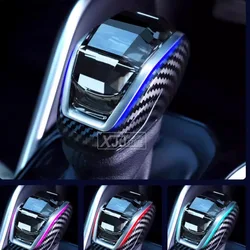 2024 NEW Crystal Gear Shift Knob Carbon Fiber Wooden Gears Replacement For Toyota RAV4 XA50 Highlander 2023 2022 2021 2020