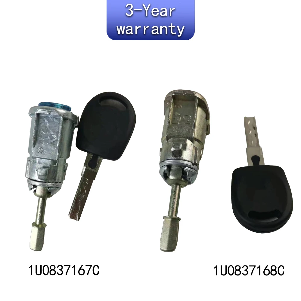 Door lock cylinder For VW Bora/Variant/4Motion Fox-Africa Golf Jetta 1U0837167C 1U0837168C