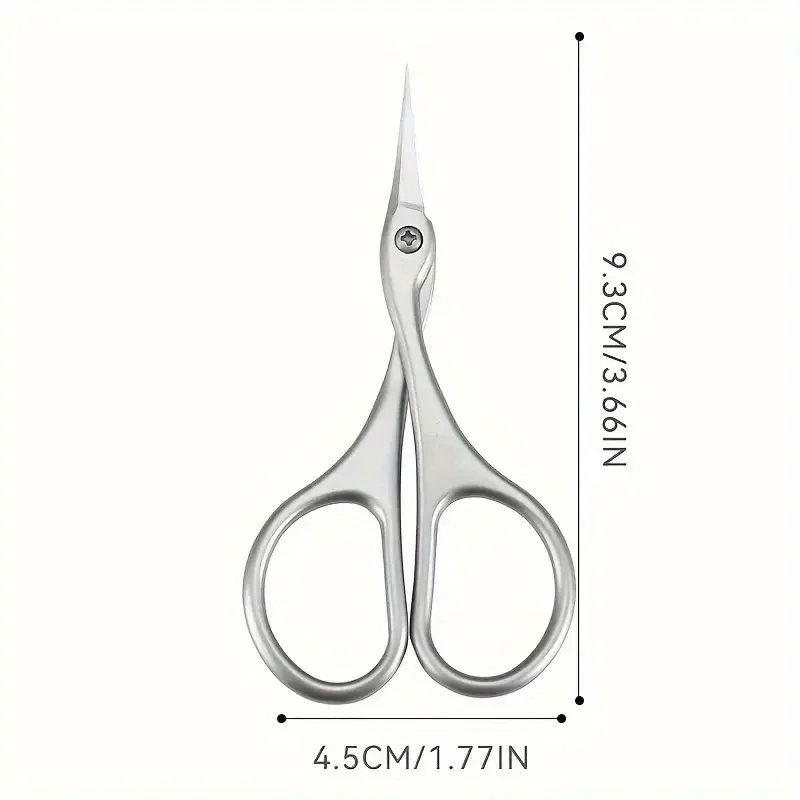 ロシア風デッドライトベージュはさみ鳥型白鳥フロントネイルアート特殊マットビューティーキューティクル小型はさみメイクアップツール