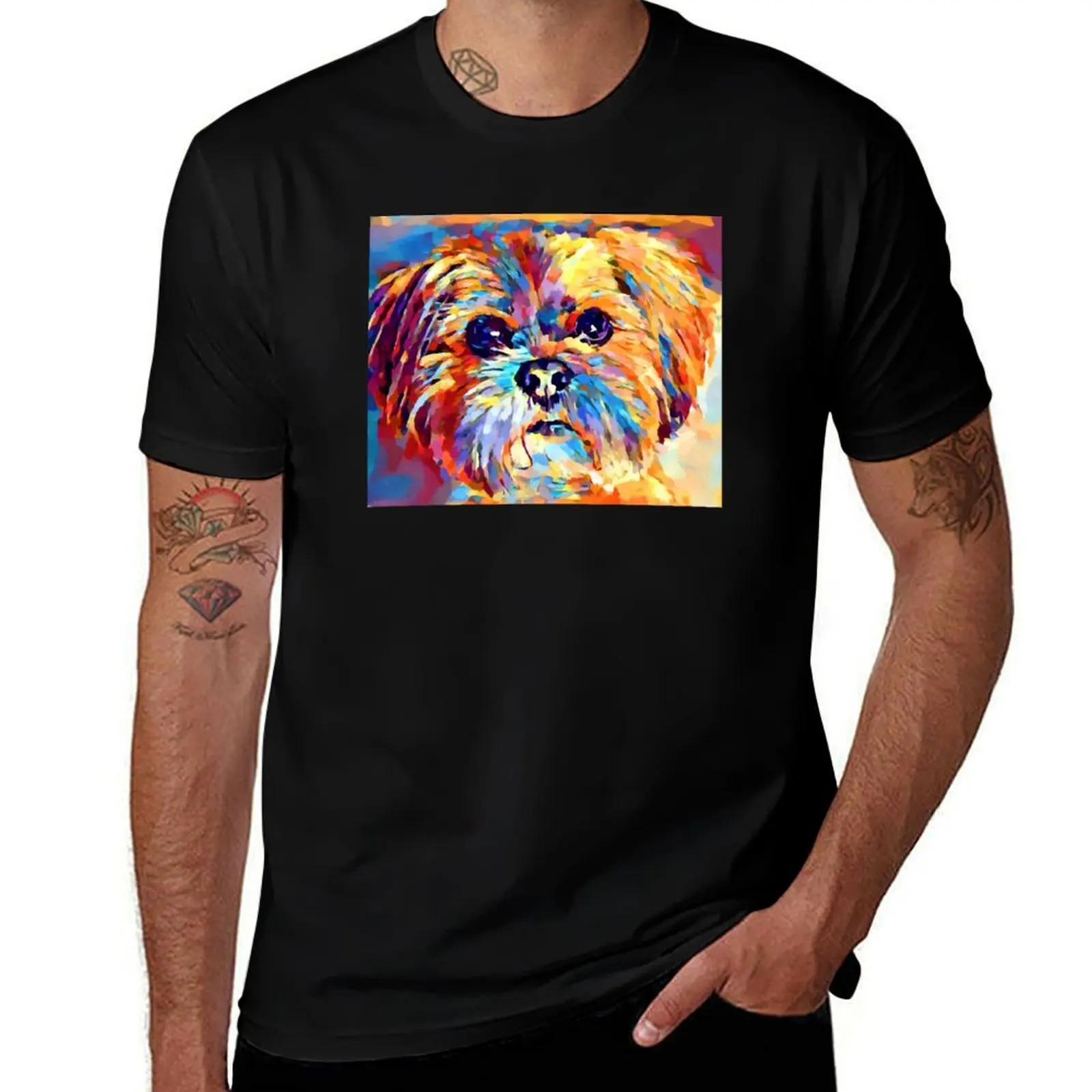 

Lhasa Apso 3 T-Shirt t shirt man luxury man t shirts high quality luxury brand T-Shirt