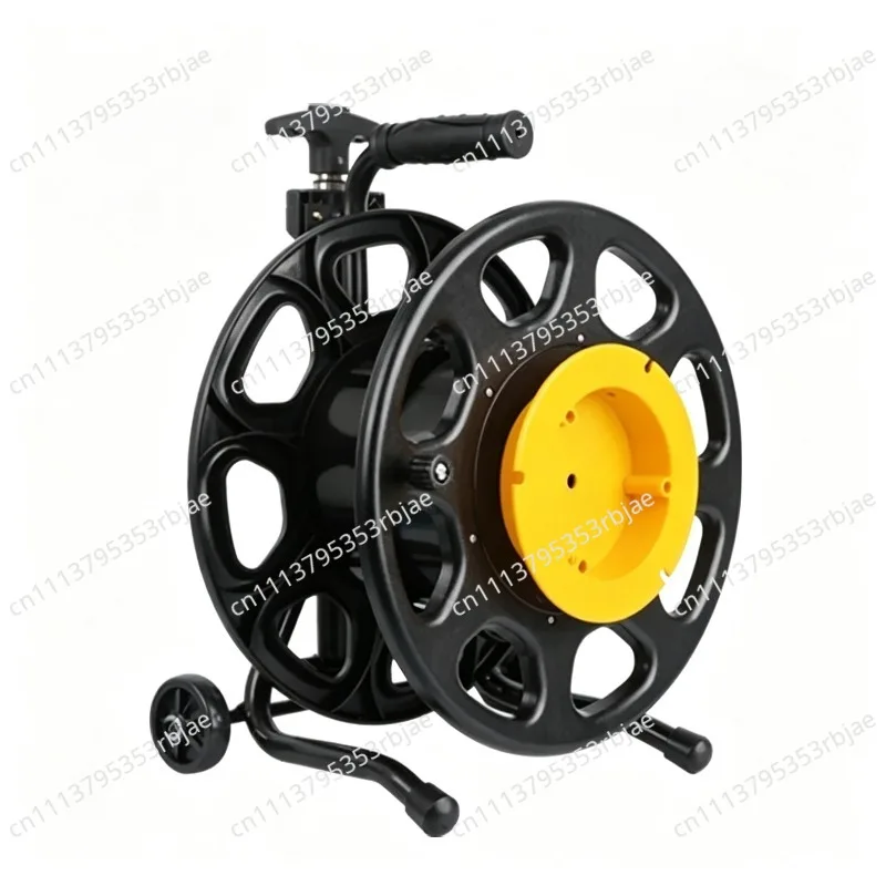 75-5M optical fiber winding reel, cable car video sdi line signal network cable winding reel