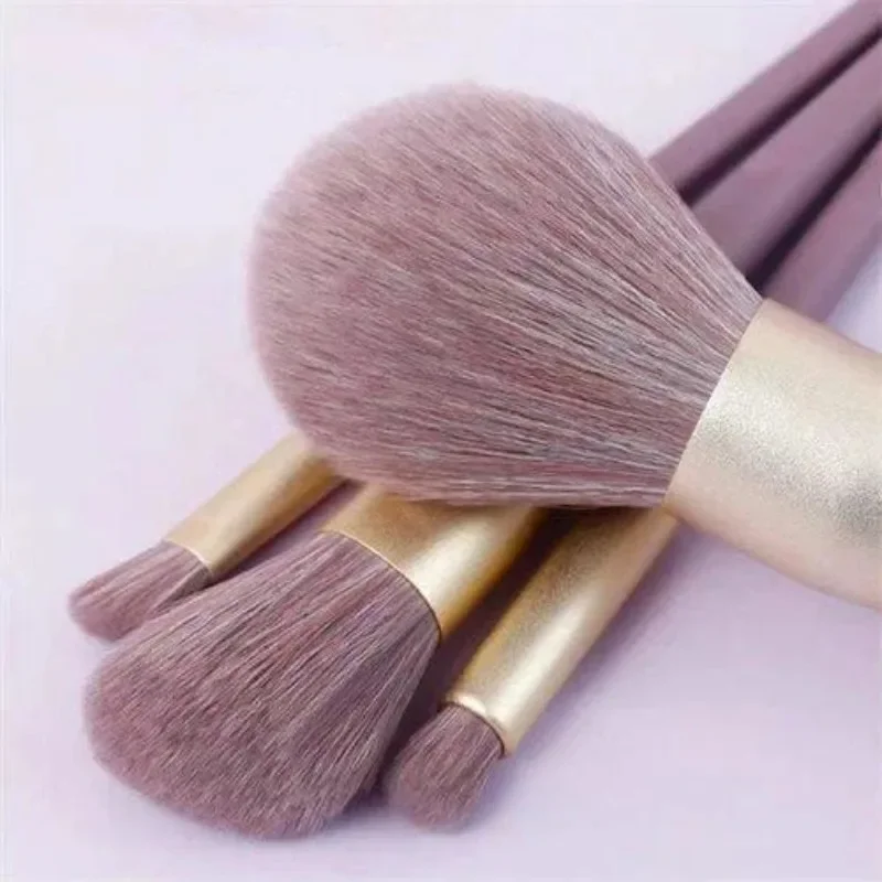 แปรงแต่งหน้าขนนุ่ม 8 ชิ้น ชุดสำหรับอายแชโดว์ รองพื้น บลัชออน เครื่องมือแต่งหน้า