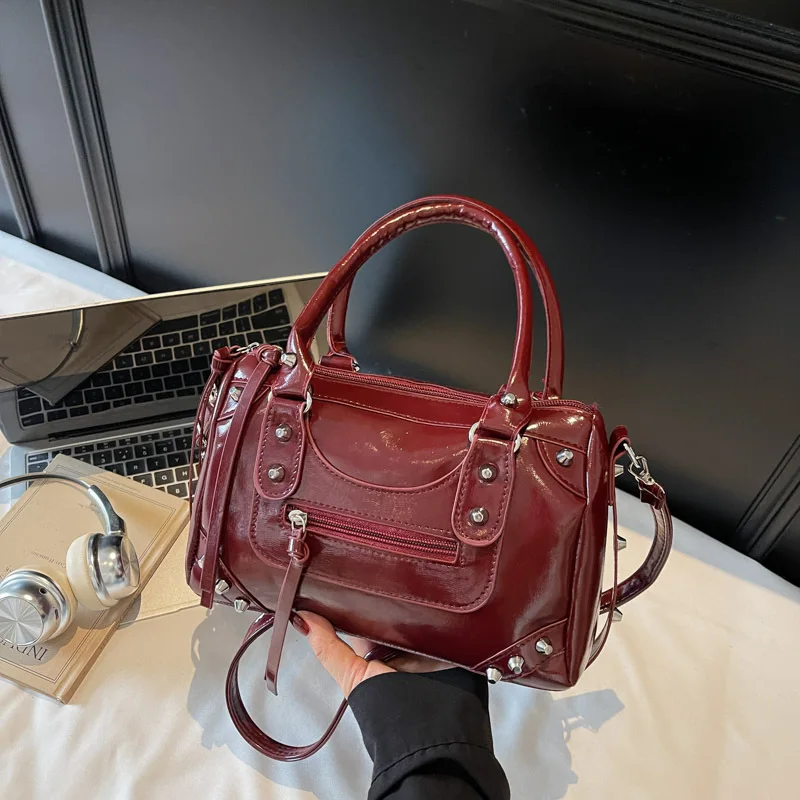 Herbst-Winter Neuankömmling Damen-Kissen-Umhängetasche Einzigartiges Personalisiertes Design Minimalistisch Strukturierte Lässige Einzel-Schultertasche – Detail 16