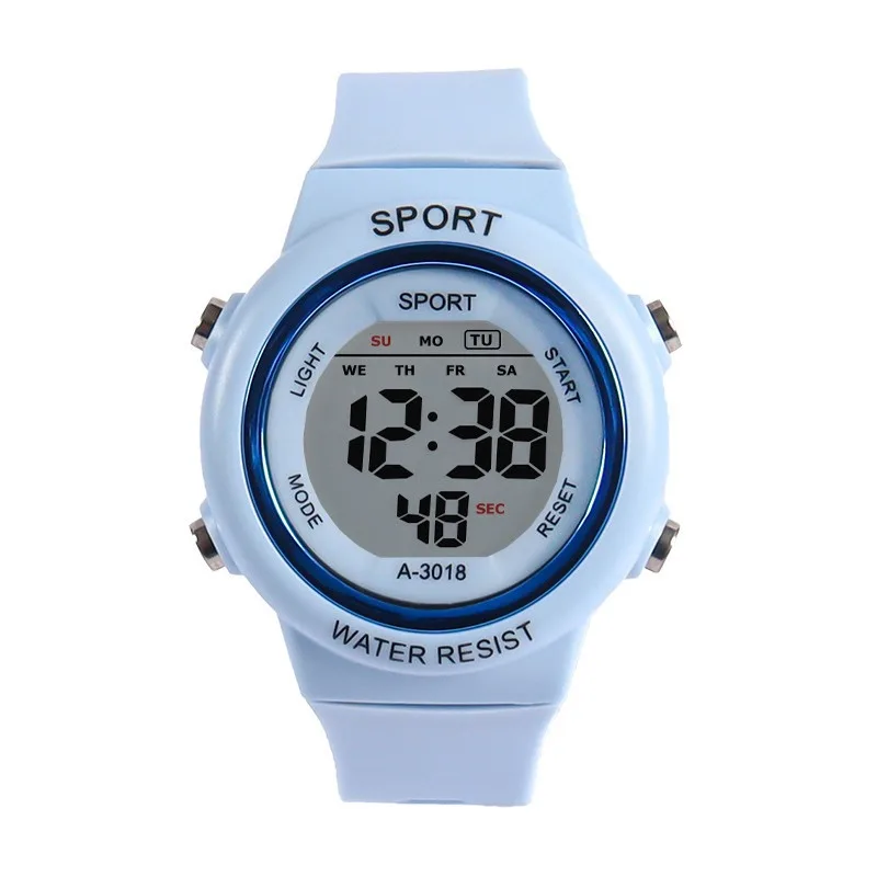 Teenagers' student watches, children's boys' and girls' watches, multifunctional digital electronic watches