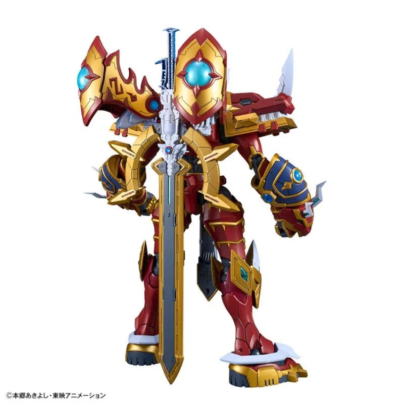 Bandai Original Digimon Adventure Anime Figure-rise Standard FRS KAISERGREYMON Action Figure Mainan Perakitan Hadiah untuk Anak-anak
